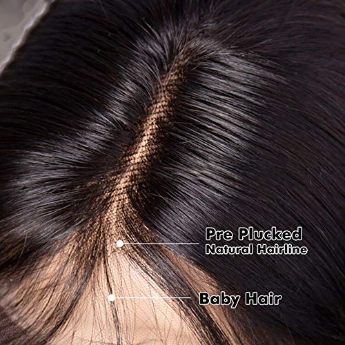 Ugrace-Hair-Straight-Bob-Wigs-Brazilian-Virgin-Human-Hair-Lace-Closure-Wigs-Natural-Hairline-Glueless-Pre-Plucked-4x4-Lace-Wigs-Short-Bob-Wigs-For-Fashion-Women-12INCH-4X4-natural-color