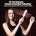 Ovonni Infrared Ionic Hair Straightener, Dual Voltage 2 inch Wide Plate Ceramic Tourmaline Flat Iron, Professional LCD Digital Display Auto Shut Off Straightener Iron for Restoring Damaged Hair (Gold)thumb 2
