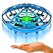 Flying Toys Drones for Kids Mini Drone, Flying Ball RC UFO Flying Saucer Toys Hand & Remote Controlled Quadcopter for Kid Light Up Flying Ball Toys Hover Christmas Holiday Gift for Indoor Outdoor