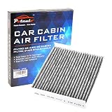 POTAUTO MAP 1010C (CF10370) Replacement Activated Carbon Car Cabin Air Filter for FORD, Mustang (Upgraded with Active Carbon)