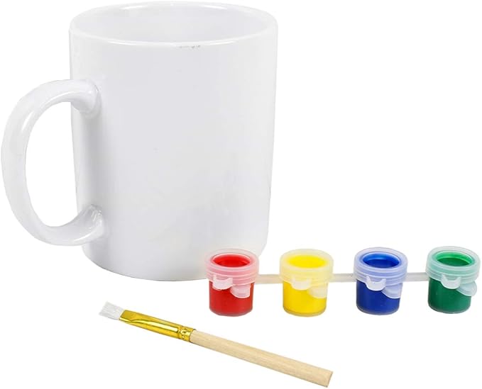 ArtMinds Ceramic Mug Painting Kit Amazon.co.uk Kitchen & Home