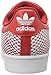 adidas Originals Men's Superstar Snake Pack Fashion Sneaker, Red/Red/White, 11 M US