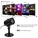 Christmas Light Projector, 14 Moving Pattern Snowflake Star Holiday Shower Projector Outdoor Waterproof Party Slides Show Projection Lighting for Xmas Halloween Birthday Wedding Party Landscape Decor