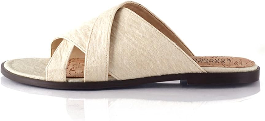 vegan slide sandals
