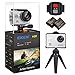 EKEN H9R Action Camera 4K Wifi Waterproof Sports Camera Full HD 4K 25fps 2.7K 30fps 1080P 60fps 720P 120fps Video Camera 12MP Photo and 170 Wide Angle Lens includes 11 Mountings Kit 2 Batteries Silver