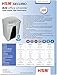 HSM SECURIO B32c, 17-19 Sheets, Cross-Cut, 21.7-Gallon Capacity Continuous Operation Shredder