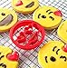 Cookie Cutters | 3-Piece Funny Emoji Set | Pile of Poop, Tongue Face, Thumbs Up | Shapes | Molds to Cut Out Pastry Dough, Pie Crust | Fun for Kids, birthdays & family activities, & Ginger bread