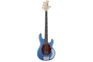STERLING BY MUSIC MAN Sterling By MusicMan 4 String Bass Guitar, Right, Toluca Lake Blue (RAY24CA-TLB-R1)