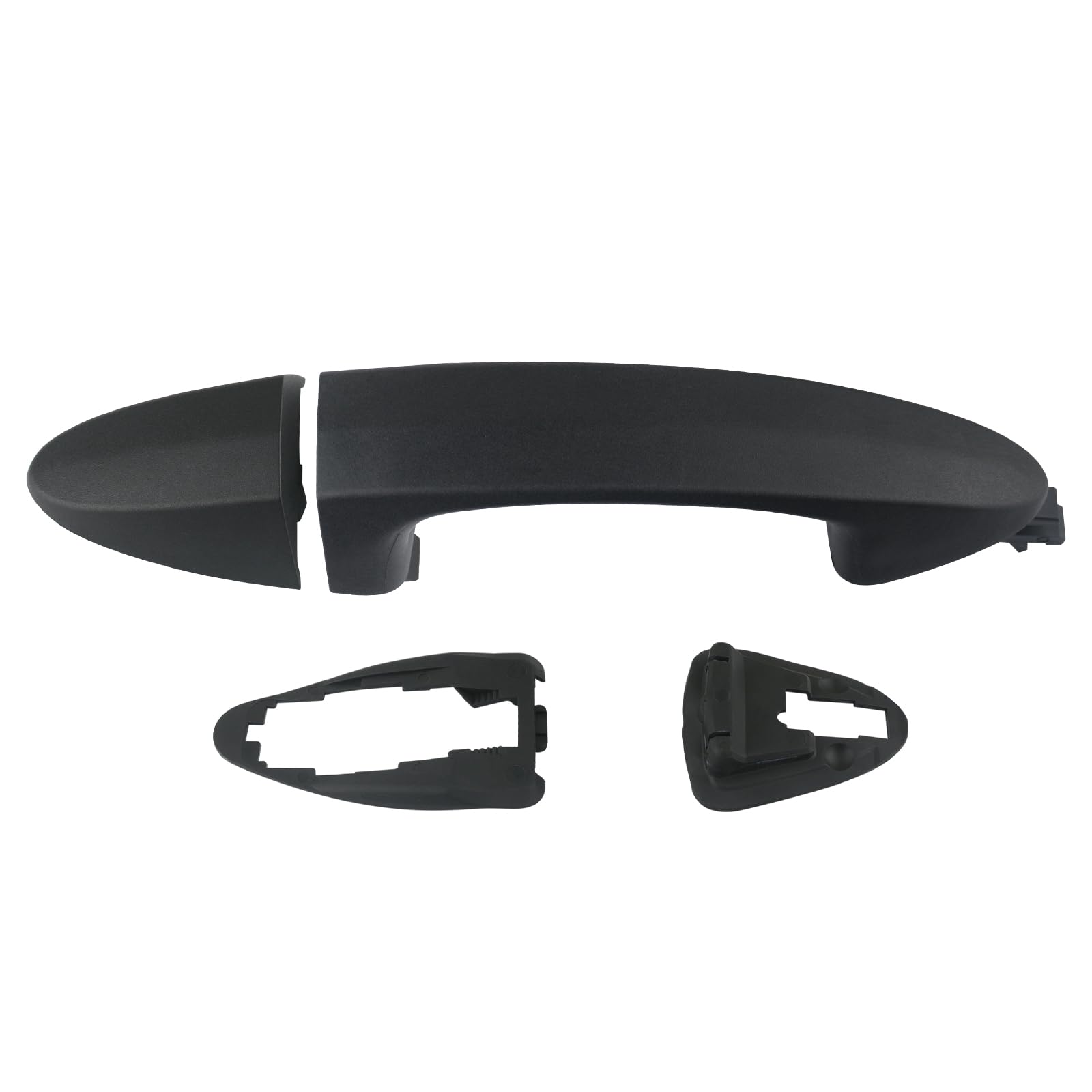 Photo 1 of TQPONLY Exterior Door Handle | Compatible with 2011-2019 Ford Fiesta,Front or Rear Outside Passenger or Driver Side | Replaces BE8Z-5422404-BB