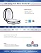 LB72123 LED Flush Mount Ceiling Light, 16 inch, 23W (200W Equivalent) Dimmable 1610lm, 4000K Cool White, Brushed Nickel Round Lighting Fixture for Kitchen,Hallway,Bathroom,Stairwell