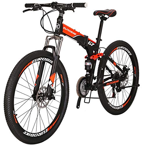 Hydraulic Bike Brakes Inch Folding Mountain Bikes With 21