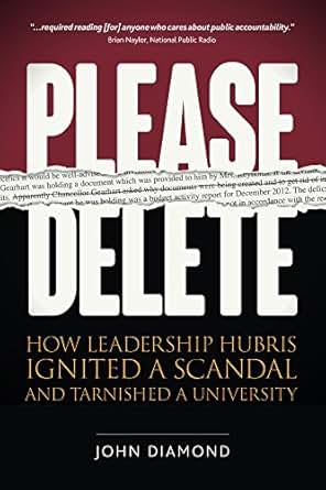 Amazon Com Please Delete How Leadership Hubris Ignited A