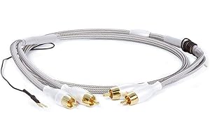 Premium Shielded Turntable Cable - 1M