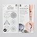 Tattly Temporary Tattoos Sacred Geometry Sheets, Scented, 0.43 Ounce