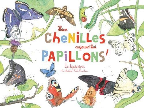 Hier chenilles, aujourd'hui papillons ! : Les lépidoptères by 
