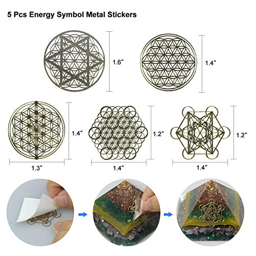 4 Supplies+LETS+RESIN+Orgonite+Crystals