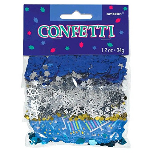 Amscan 360518 Hanukkah Icons Confetti