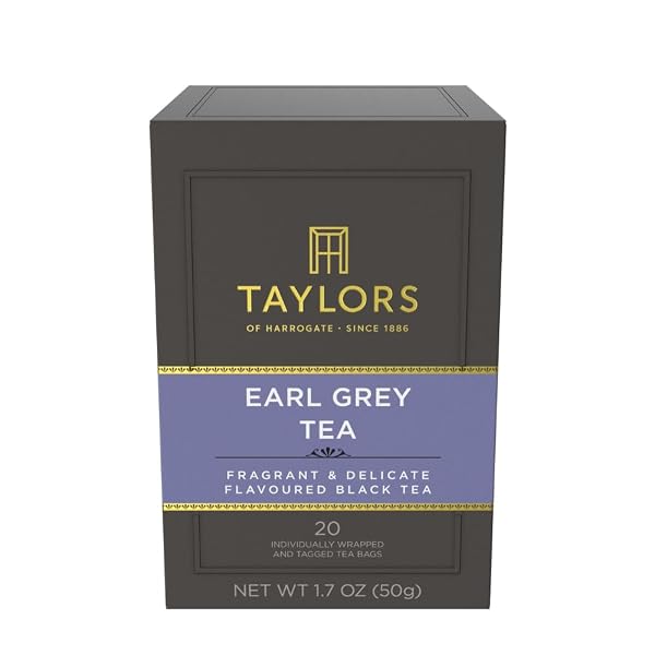 TAYLORS OF HARROGATE EARL GREY, BLACK TEA, INDIVIDUALLY...