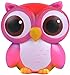 AOLIGE Squishies Slow Rising Jumbo Kawaii Cute Colorful Owl Creamy Scent for Kids Party Toys Stress Reliever Toy
