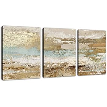 Modern Abstract Canvas Wall Art Vintage Abstract Prints Canvas Pictures Artwork Contemporary Wall Art for Bedroom Living Room Bathroom Decoration Framed Ready to Hang 12