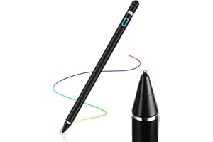 AICase Active Stylus Pen 1.45mm High Precision and Sensitivity Point Capacitive Stylus Compatible for iPhone Samsung iPad Pro