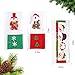 Vezfinel Kitchen Appliance Snowman Handle Covers, Christmas Home Decorations Set for Holiday Idea Gifts,Refrigerator Microwave Oven or Dishwasher Xmas Decor (3-Santa)