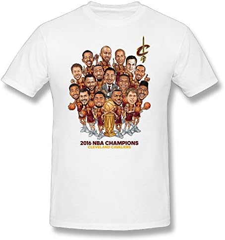 Cleveland Cavaliers 2016 Champions Caricature Parade Cool Mens T Shirts
