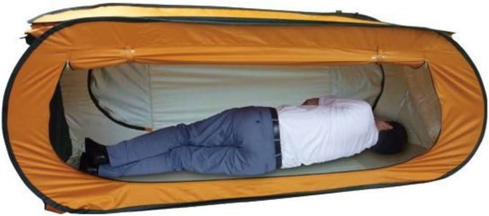 Amazon Co Jp 3wayで使用可能 非常用一人テント カプセルテント Capsule Tent Br 9 スポーツ アウトドア