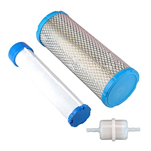 Harbot 25 083 01-S 11013-7020 Outer air Filter with 25 083 04-S 11013-7019 Inner Filter for Kohler 25 083 04 25 083 01 Fleetguard af25552 Hustler Exmark Scag