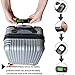 Luggage scale 110lb, 2 Battery, 1 Waterproof Bag, Digital Luggage Travel Scale Weigh Suitcases Hand Luggage Bags Cases Black (STEEL HOOK）