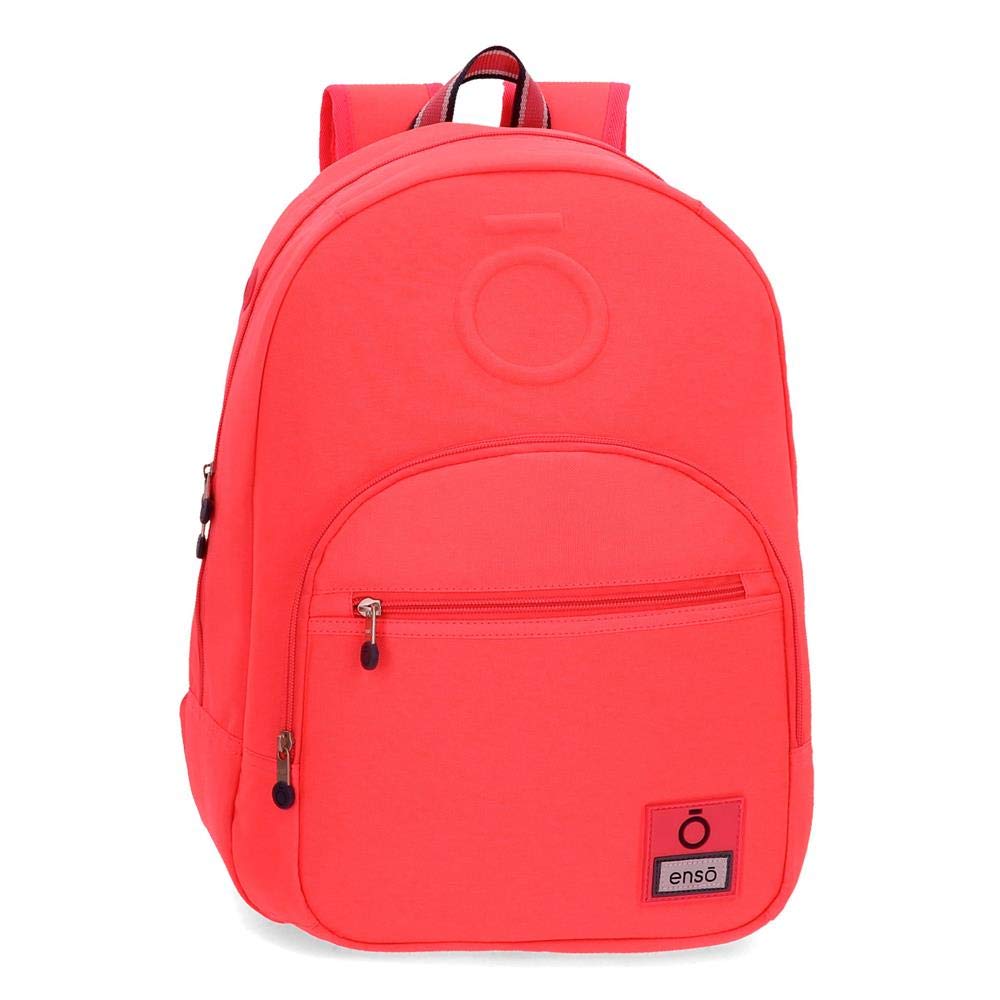 Enso Basic Backpack Adaptable to Trolley Orange 32x46x15 cms Polyester for 15.6" Laptop 22.1L