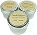 Candlecopia Orange Blossom, Japanese Cherry Blossom and Peach Nectar Strongly Scented Hand Poured Vegan Travel Tin Candles, 3 x 4 Ounce Tins