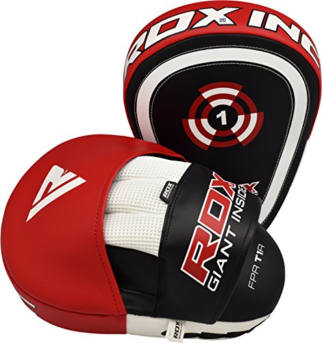 RDX-Manoplas-Boxeo-Paos-Muay-Thai-Kick-Boxing-Artes-Marciales-Patada-Pad-Entrenamiento