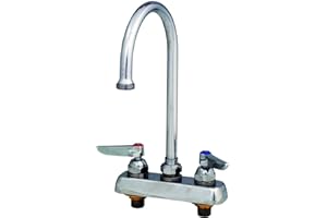 TS Brass B-1141 T & S Brass bar-Sink-faucets, Chrome