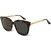 Gentle Monster ABSENTE Sunglasses for Woman and Man (Unisex) (03 Gold, 54)