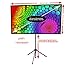GO-70 Portable Projector Screen | 70 inch | Mounts on Tripod AND Wall | 16:9 format | 9 lbs | 2 minute setup | Includes Carrying Bag | For Mobile presentation and Home Entertainment |4K Ultra HD ready