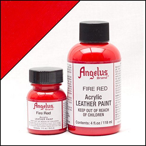 Angelus Acrylic Paint 1 Oz. (Fire Red)