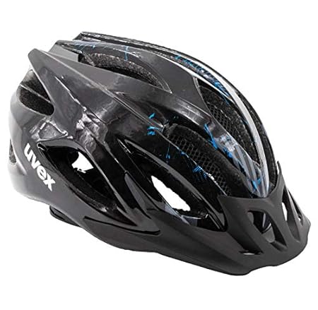Uvex Fahrradhelm Viva 2 Aosta Black/Blue 52-57 cm Kopfumfang UVP 69,90 €