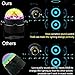 Disco Ball LED Light Sound Activated Party Light Strobe Party 3W Light with Remote Control for Stage/ DJ / Bar /Club /Karaoke