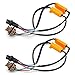 TUINCYN 2pcs 50W 8 ohm 7443 7444NA Led Load Resistor - Fix Headlight LED Bulb Fog Lamp Fast Hyper Flash Turn Signal Blink Light Error Code Canbus Resistors Decoder