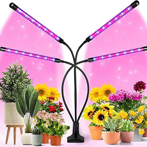 LFsotian Plant light,LED Grow Light for Indoor Plant,Auto ON/Off Timer Full  Spectrum Plant Lights,3 lighting modes and 9 levels of brightness for House  Garden Hydroponics Succulent Growing price in Saudi Arabia |