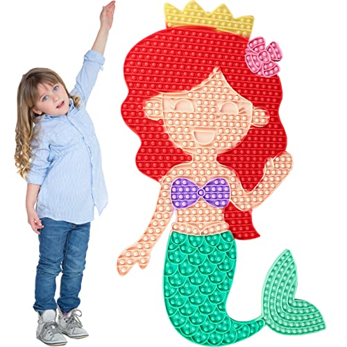 Moger Really Big Size Push It Popper Cute Toys Fidget Pop Pops Sensory