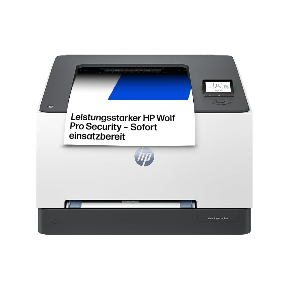 HP Color LaserJet Pro 3202dw Farblaserdrucker, Automatischer beidseitiger Druck, Hohe Druckgeschwindigkeit, Wi-Fi, High-Speed USB, Ethernet, Wolf Pro Security, Konzipiert für Arbeitsgruppen