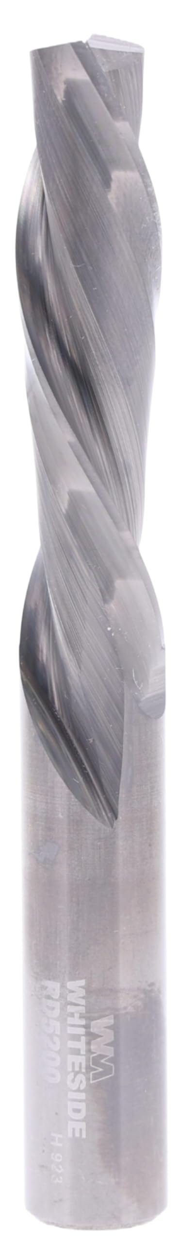 Whiteside Router Bits RD5200 Standard Spiral Bit with Down Cut Solid Carbide 1/2-Inch Cutting Diameter and 2-Inch Cutting Length