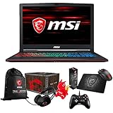 MSI GP63 Leopard-041 (i7-8750H, 16GB RAM, 128GB SATA SSD + 1TB HDD, NVIDIA GTX 1050Ti 4GB, 15.6" Full HD, Windows 10) Gaming Notebook