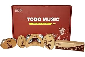 TODO Afro Cajon Accessory: Upgrade Cajon Drum Box Experience with Versatile Components Perfect for Enhancing Your Beats and Rhythm