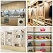 Litake Under Cabinet Lighting Rechargeable,32 LED Wireless LED Closet Lights with Remote, Stick On Anywhere Magnetic Dimmable LED Night Light with Timer for Kitchen Bedroom,2 Packs