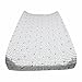 Changing Pad Cover, 100% Organic Cotton Changing Pad Liner for Standard 16