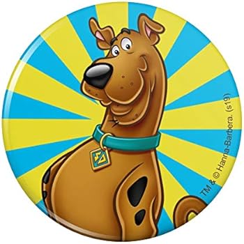 Scooby-Doo Character Kitchen Refrigerator Locker Button Magnet