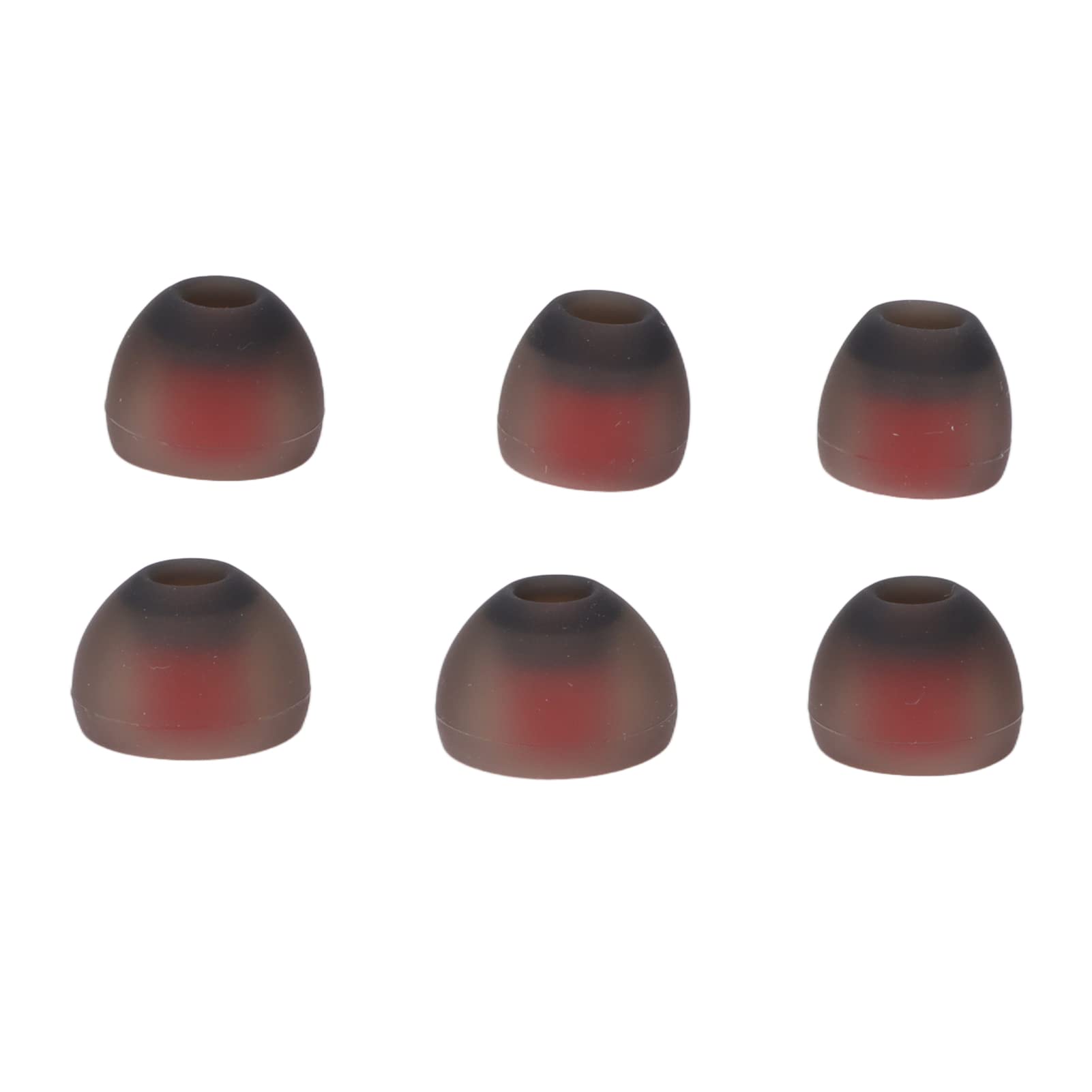 ASHATA Ear Tip for X4 X3 X2 X,6pcs Silicone Eartips,Argonomic Replacement Earbuds for Earphone,for 4.5mm to 6.5mm In Ear Headphones